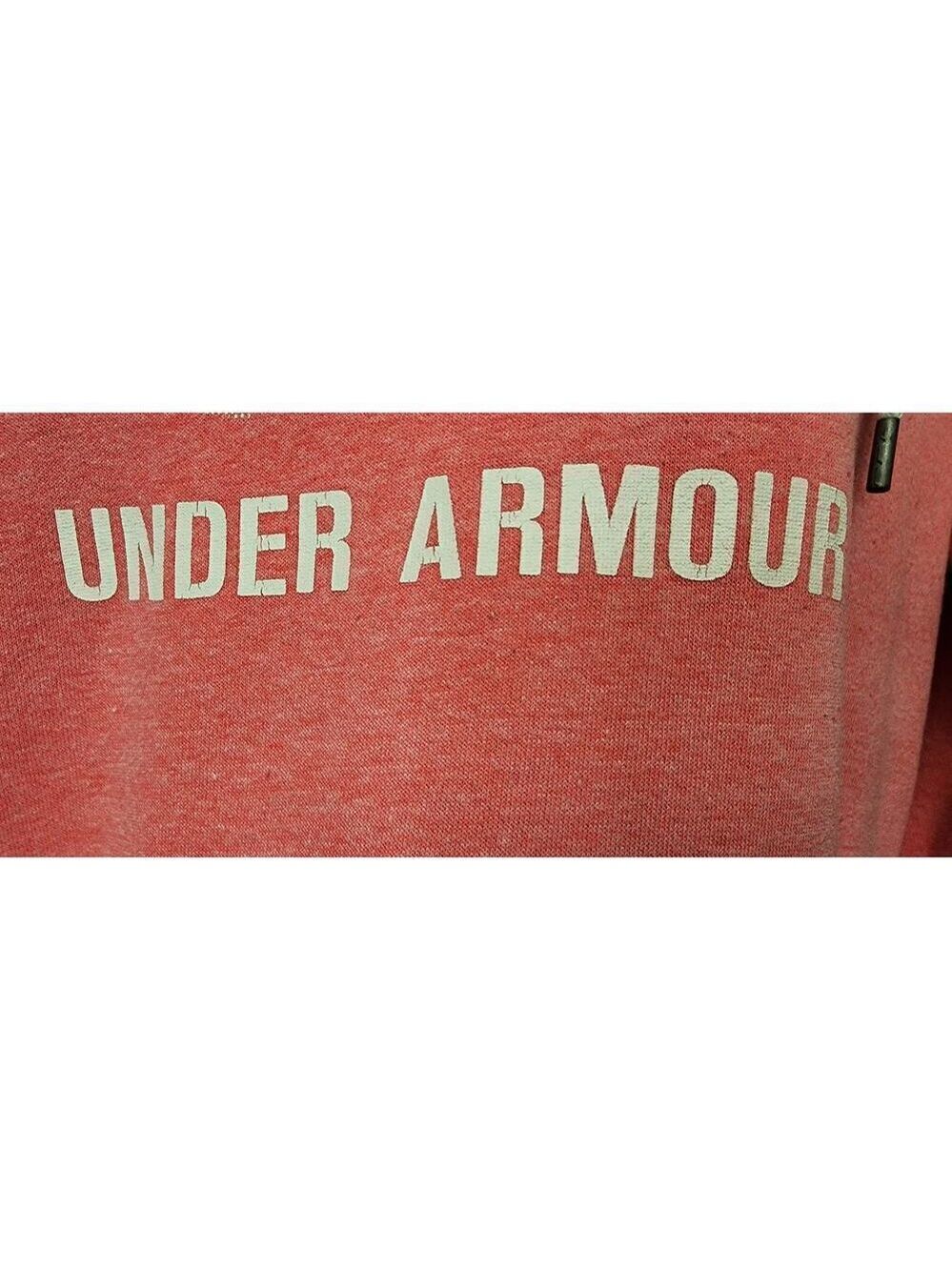 Under Armour Pink Hooded Sweatshirt Size XS - Picture 4 of 8